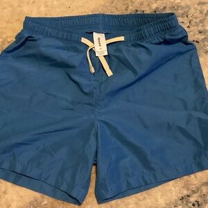 Abound Men's Vibrant Blue Swim Trunks